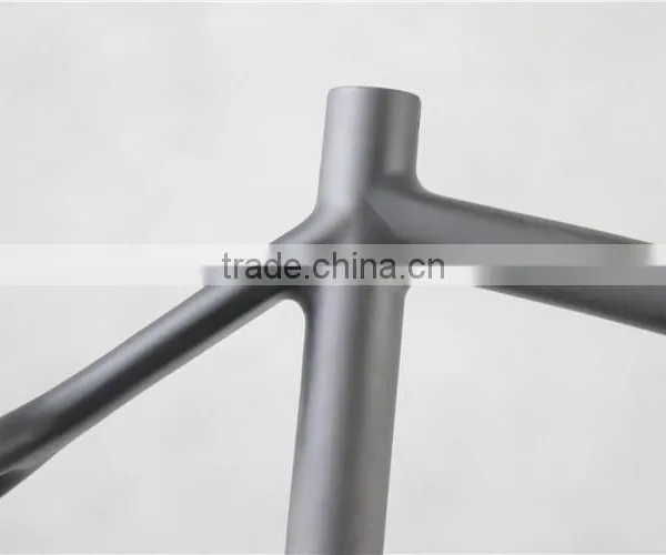 2015 Carbon Fiber CX Bike Frame Fork Thru Axle Cyclocross Disc-brakes Frame BB86 DI2 Compatible photo-3