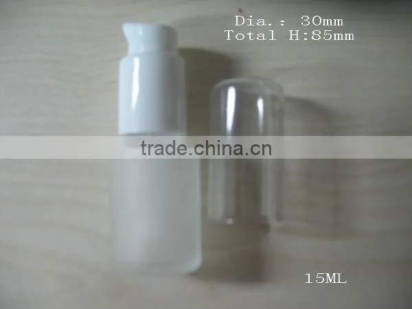15ml Glass Lotion Bottle With Golden Cap photo-3
