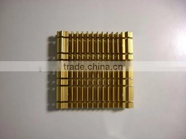 Extrusion Aluminium Alloy Heatsink High Dense Fin Radiator photo-4