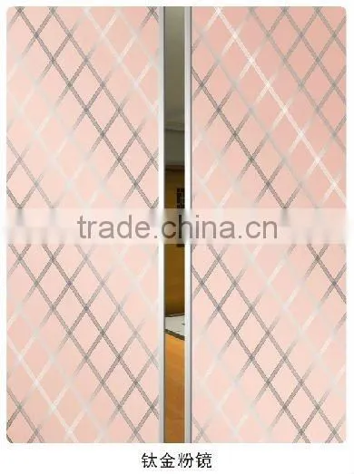 Pink Mirror/decorative Mirror/interior Door Glass/background Wall Glass/curtain Wall/TJ/CJ-net Garden photo-6