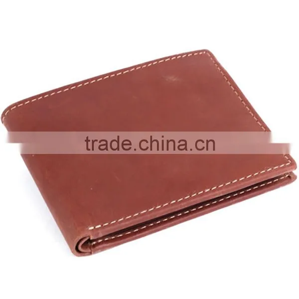 2015 Hot New High Quality Genuine Leather Rfid Wallet With RFID Blocking Card Slots photo-2