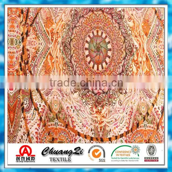 2014 Fashion Viscose Rayon Printed Fabric photo-4