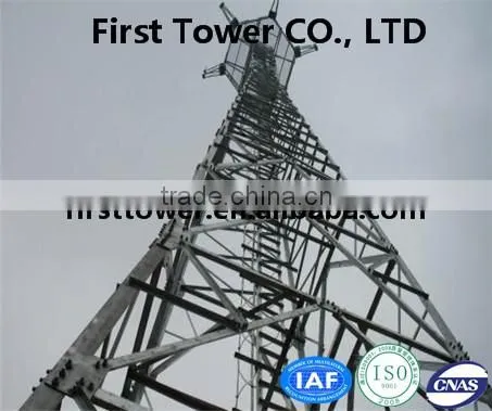 Manufacturer Self Supporting Steel Lattice Communication Tower photo-4