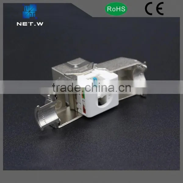 Wires And Cable Use Cat7 Cat5 Shield Cat5e Cat6 Keystone Jack photo-5