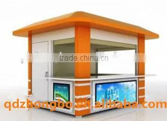 China ISO Low Cost High Quality and Beautiful Kiosk With Sandwich Panel photo-3