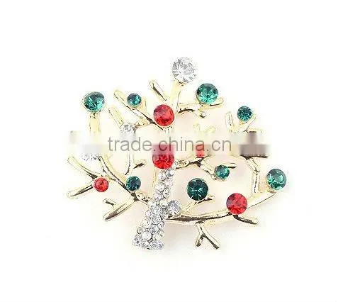 Christmas Tree Brooches