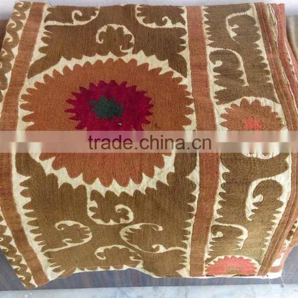 Multicolor Hand Embroidered Authentic Uzbekistan Suzani Bed Covers Suzani Throws photo-3