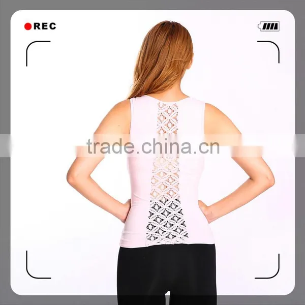 2016 Fashion Design Seamless Wholesale Lace Camisole for Women photo-4