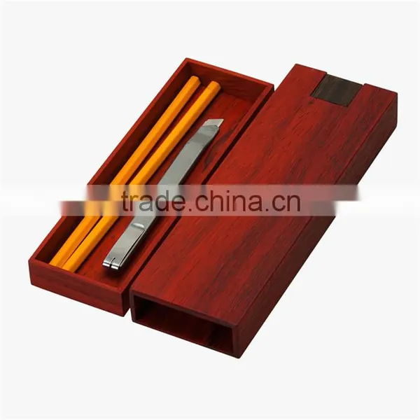 Matt Finished Gift Wooden Pen Packaging Box Pen Gift Box photo-3