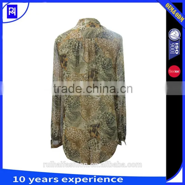 Animal Warp Nectral Print Shirt photo-2