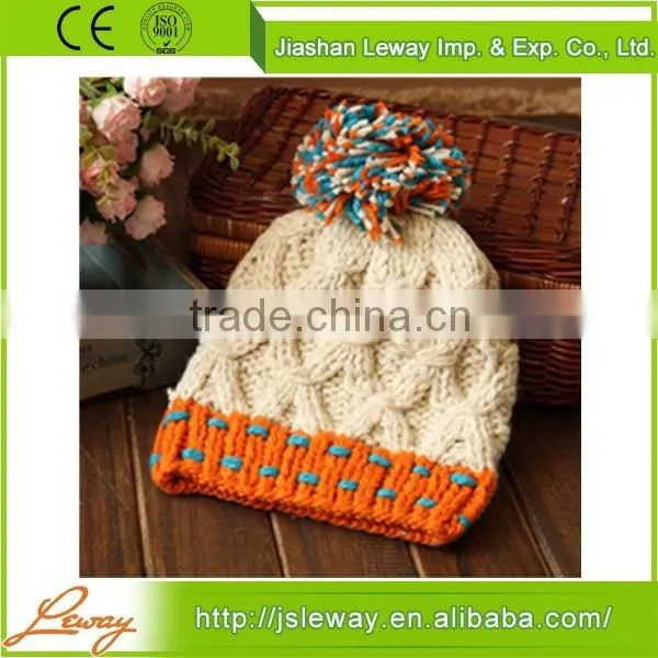 OEM High Quality China Sale Knitted Jacquard Woven Beanie Winter Hats photo-2