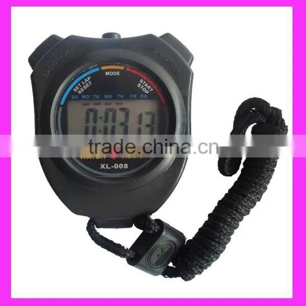 Single Lap Timer Sport Counter , Elegant Water Resistant Sport Watch photo-2