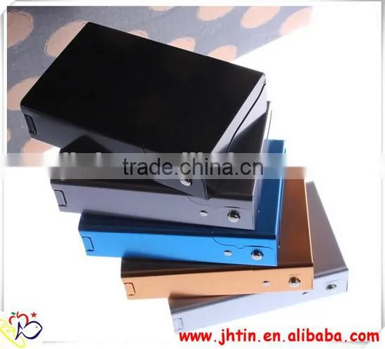 China Fashion Style Rectangular Custom Cigarette Cardboard Metal Tin Box Quality Choice