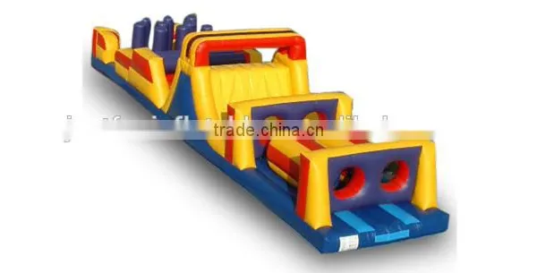 50ft Long Cheap Kids Obstacle Course Inflatable Equipment for Fun photo-2
