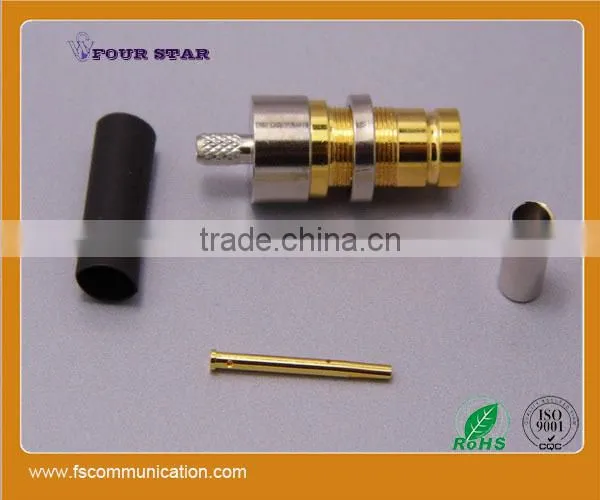 1.6/5.6 Female Bulkhead Crimp Connector for BT3002 Cable photo-2
