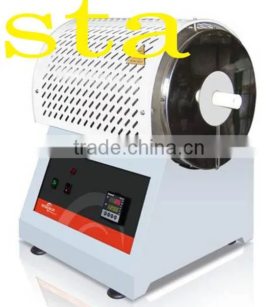 Compact Split Tube Furnace With Vacuum Flanges photo-4