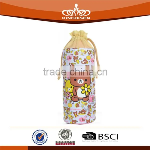 Water Bottle Cooler Sleeve Water Bottle Drawstring Bag photo-4