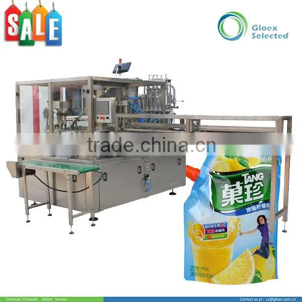CE Approval Rotary Type Automatic Premade Popular Pouch Spout Filling Machine photo-2