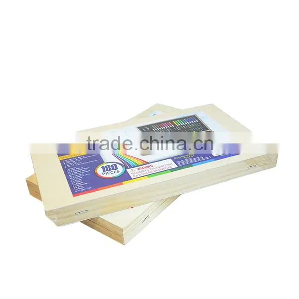 180PCS Wooden Box Art Set for Kids Wooden Art Set photo-3