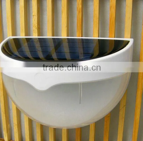 Led Wall Mounted Indoor Led Solar Fence Wall Mounted Indoor Solar Led Senor Lamp Night Light photo-3