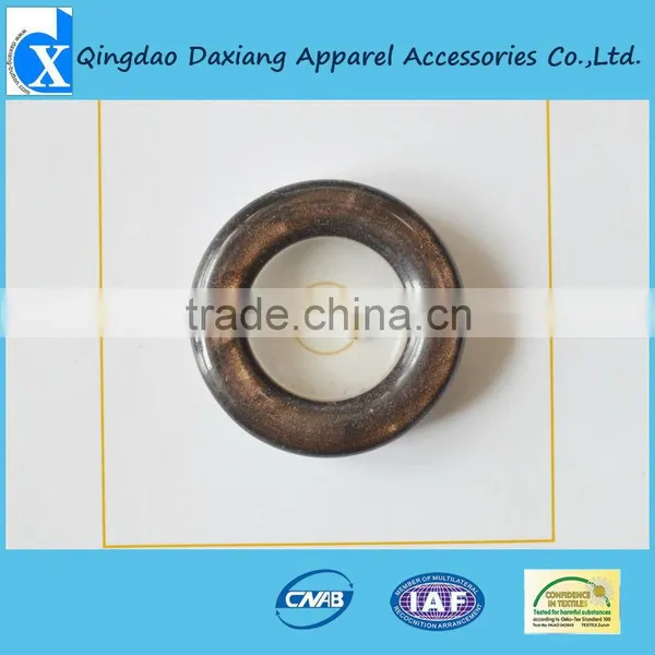 big leather covered buttons