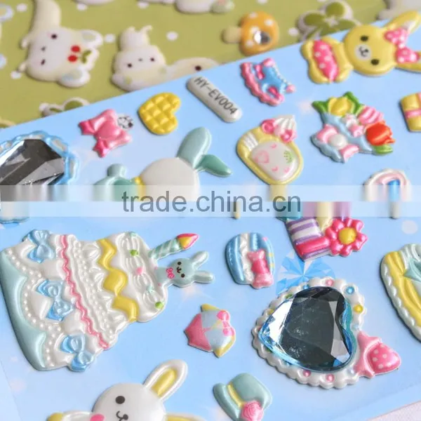 Customized Kids Puffy Sticker,UV Printing Foam Sticker,3d Foam Sticker photo-2