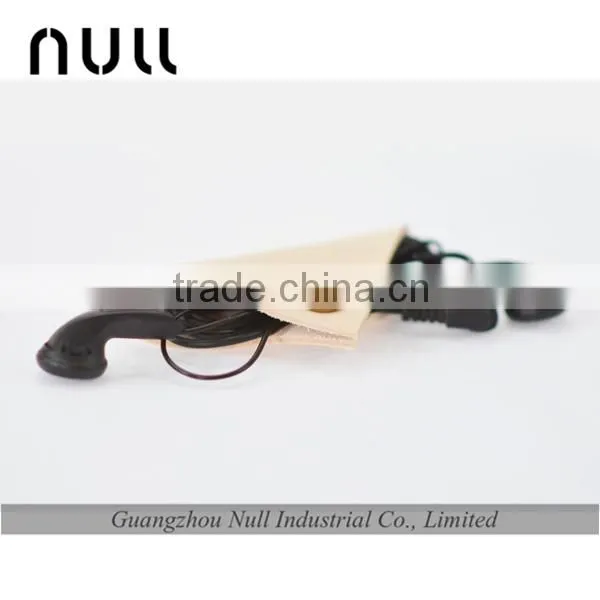 Small and Cute Vegetable Tanning Leather Earphone Storage Holders photo-5