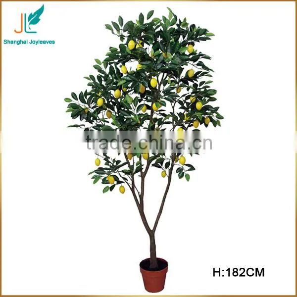 160cm Decorative Wholesale Artificial Lemon Tree Bonsai for Sale photo-3