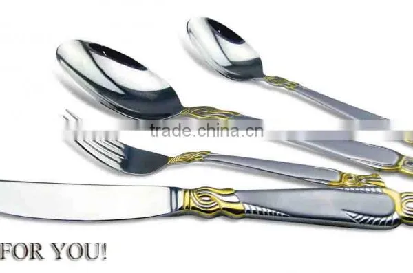 Factory Direct Qana Stainless Steel Cutlery Set photo-2