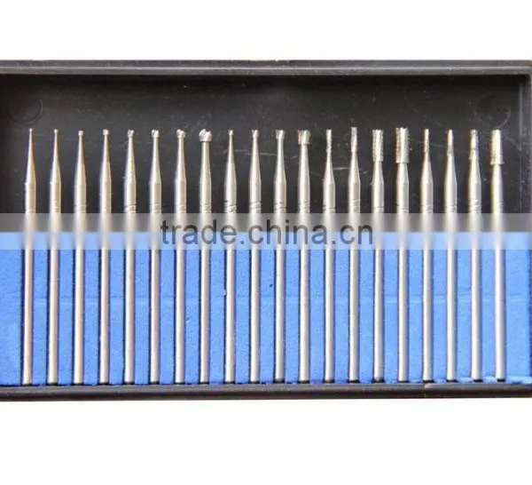 ZT101 Small Head Sharp Edge Tungsten Carbide Bur Lab Using Kit