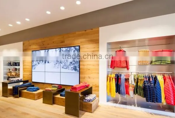 ME03 2016 Unique Wood Clothing Display Clothes Display Rack in Store Design for Garments photo-2