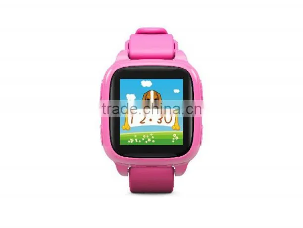 Cute Color Display Waterproof 2016 Wrist Watch GPS GSM Watch Tracker photo-2