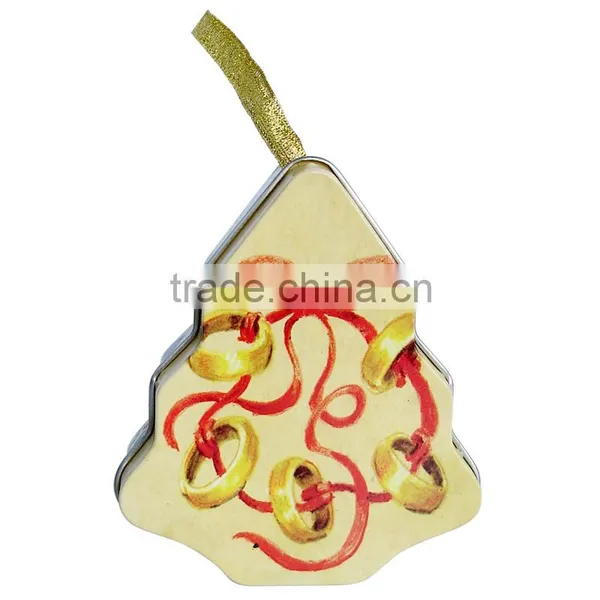 Tree Shaped Tin Box Gift Tin Box Christmas Gift Tin Box photo-4
