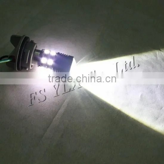 High Power 12 Led Tail Brake Turn Lights White Car Bulb 1156 Replacements Light 5w Ba15s Led Indicator Lamps photo-6