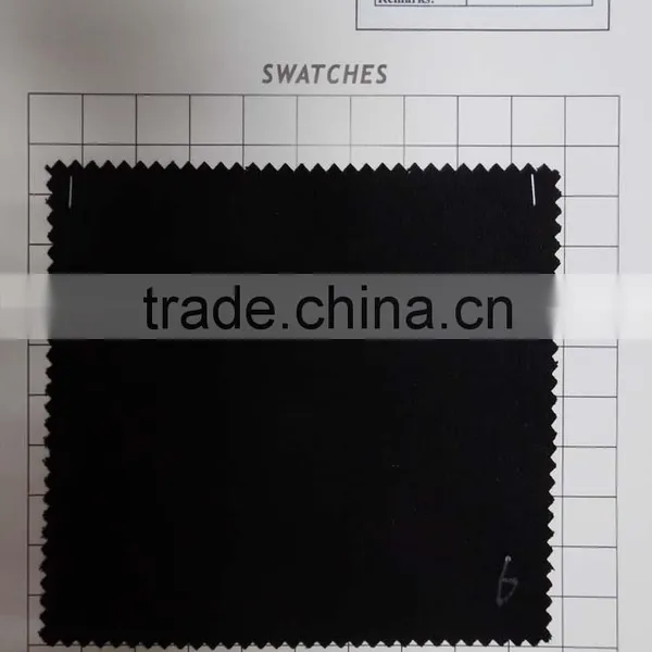 Black Twill TR Suit Fabric Stock 30938 photo-2