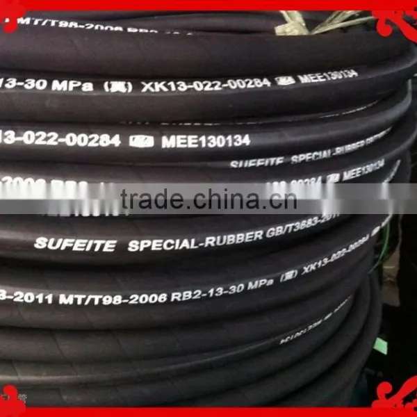 High Pressure Oil Resistant Wire Braid Hydraulic Hose Made in Cost Price With 300Psi for Petroleum photo-2