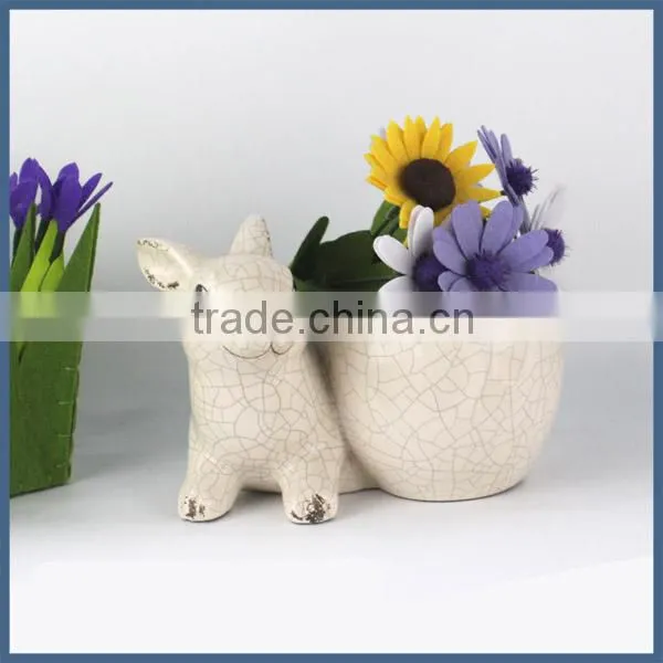 Home & Garden Home Decor Ceramic Rabbit Figurines