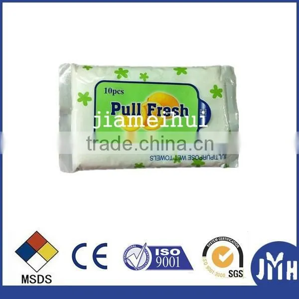 Portable Small Package Adult Skin Cleaning Wet Wipes