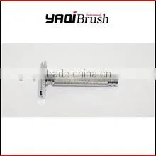 Chrome Metal Handle Double Edge Single Blade Safety Razor