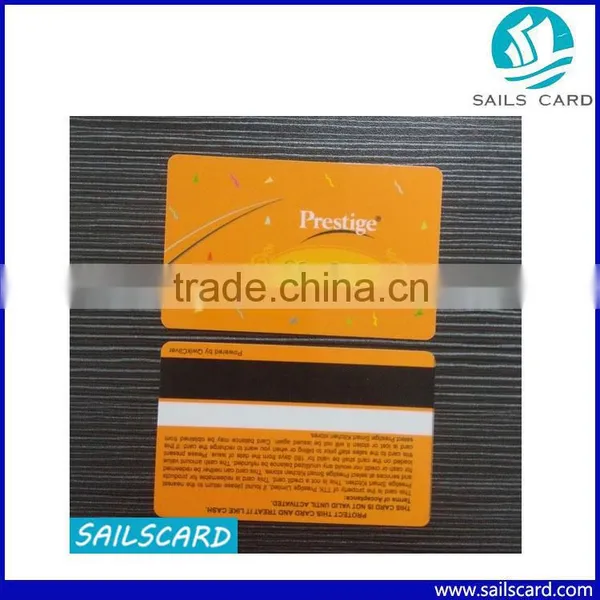 Fast Delivery Glossy RFID Smart Card With Loco/Hico Magnetic Stripe photo-3