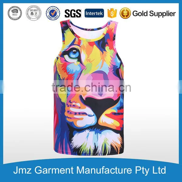 Custom Printed Sleeveless Tshirts With Custom Labels