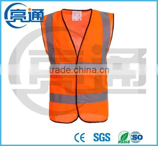 Fluo-yellow Reflective Vest Reflective Safety Vest EN20471 photo-5