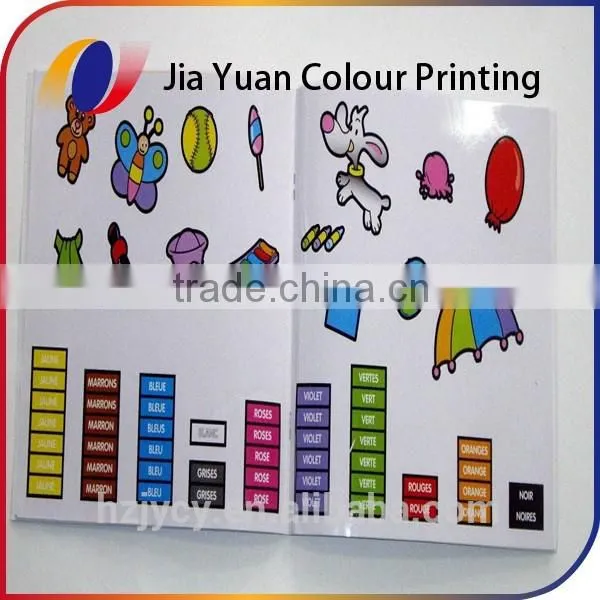Cheap Custom Removable Sticker Books