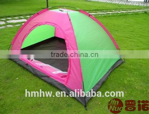 2 Person Double Layers Fiberglass Pole Camping Tent photo-3