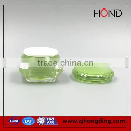 Wholesale Manufacturer of Cosmetic 30ml 50g Jar/plastic Container /body Lotion Cream Diamond Jar