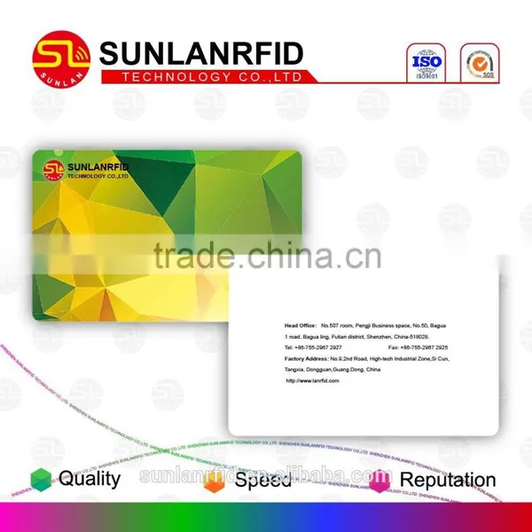 135khz Sport UV With Profession Craft Stadard Size PVC RFID Blocking Card photo-4