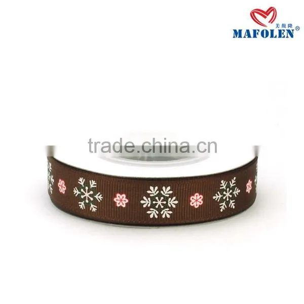 Guangzhou Rgb Packing co 2015 New Products Christmas Grosgrain Flower Pattern Ribbon photo-6