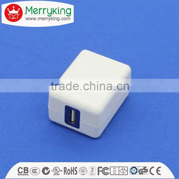 Folding Plug Usa Market 5Voltage 2.1a 2a 1a Cellphone Charger With California Cec vi photo-2
