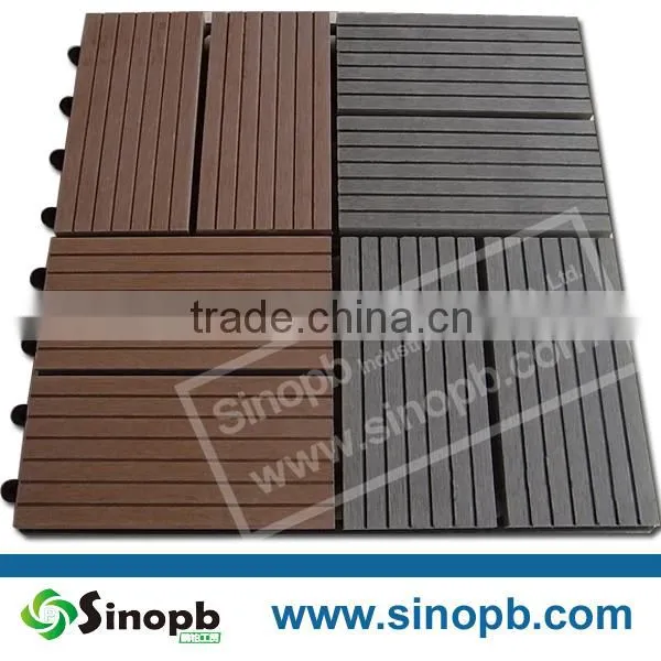 Wood Plastic Patio Floors photo-3