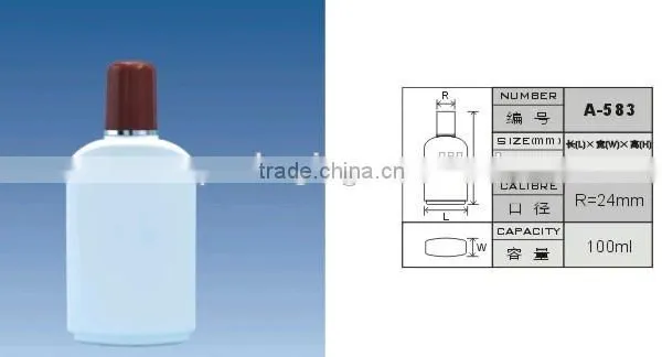 100ml HDPE Screw Cap Body Lotion Bottle photo-2
